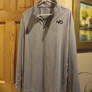 NFQ 1/4 ZIP PULLOVER Jacket GREY - LONG SLEEVE - Size: XL